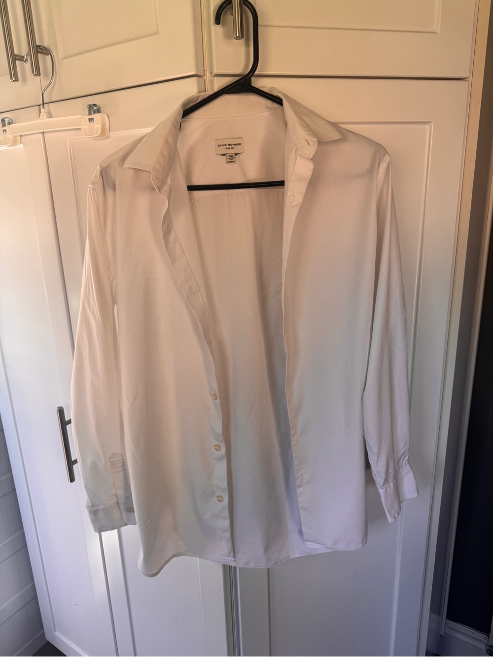 Club Monaco White Men's Dress Shirt